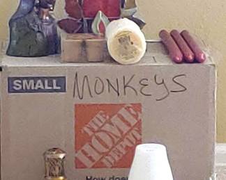 Large Box of Scented Candles