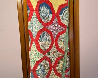 Quilts, handmade, old..