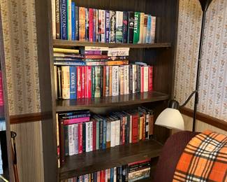 Books, books and more books.