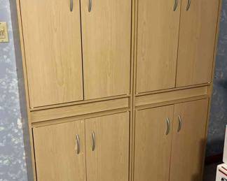 2 Storage Cabinets