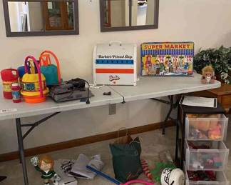 Vintage Toys, Barbies, and Friends