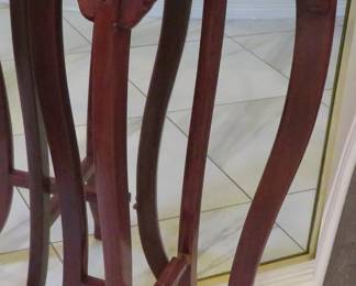 Rosewood plant stand