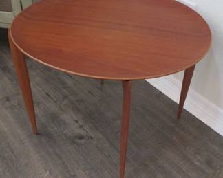 1950's Danish teak tray table - Willumsen & Engholm for Fritz Hansen