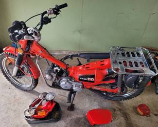 Honda CT 110 Motorcycle For Parts NO TITLE