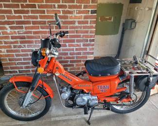 1977 Honda CT90 Turbo Motorcycle