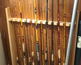 Assortment of Fishing Rods