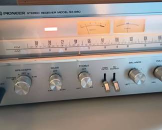 Pioneer Stereo Receiver - SX-650 