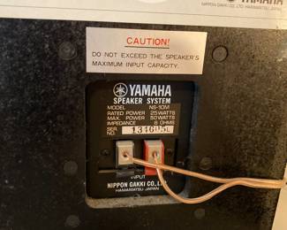 Pair of Yamaha Studio Monitor Speakers -  NS10-M