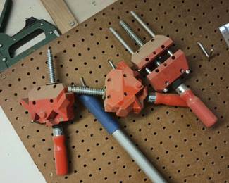 2 Bessey Corner/Angle Clamp, Bessey Portable Mini Bench Vise