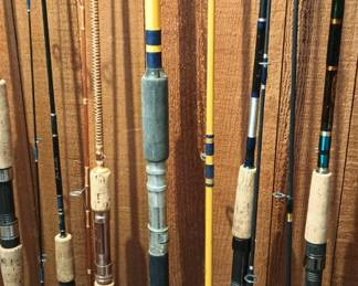 Assortment of Fishing Rods