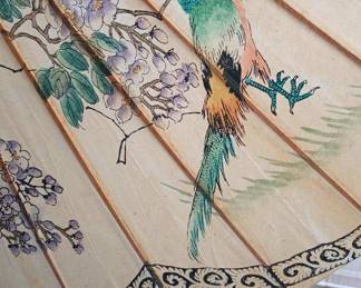 Japanese Rice Paper & Bamboo Umbrella