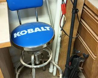 Kobalt Workshop Stool, Minn Kota Trolling Motor