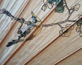 Japanese Rice Paper & Bamboo Umbrella