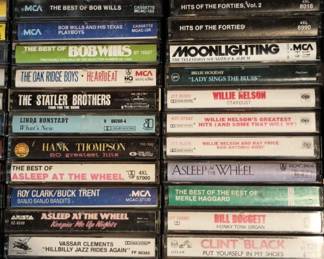 Assortment of Cassette Tapes