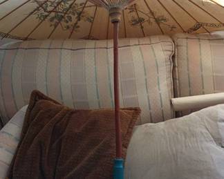 Japanese Rice Paper & Bamboo Umbrella