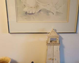 Framed & Matted Print of Conch