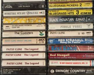 Assortment of Cassette Tapes