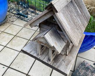 Wooden Birdhouse
