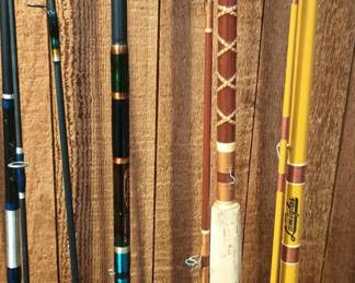 Assortment of Fishing Rods