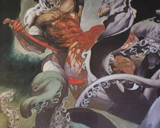 Art Print "Conan the Cimmerian" by Bernie Wrightson