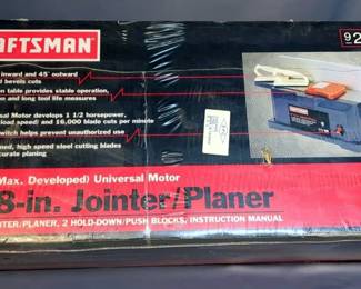 Craftsman 6 1/8" Jointer/Planer, Model 21768, New In Box