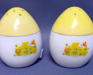 Silver Plated Teapot, Salt And Pepper Shakers, Carved Stone Italian Monuments, Porcelain Candlestick Holders, And More