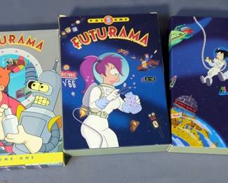 Futurama DVD Volumes 1-3 Box Sets