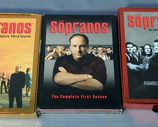 The Sopranos Seasons 1-3 DVD Box Sets