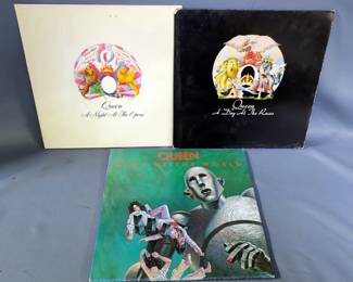 Queen LP's Including News Of The World, A Day At The Races, And A Night At The Opera, Total Qty 3