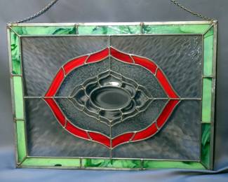 Stained Glass Suncatcher, 18" x 24"
