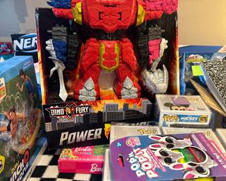 Many new and up cycled toys