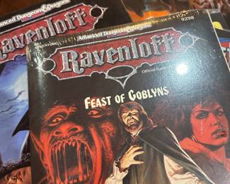 Vintage Dungeons and Dragons games
