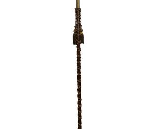LARGE RELIGIOUS PROCESSIONAL SCEPTRE