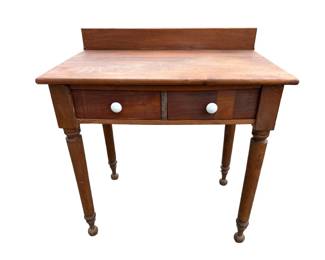 EARLY PINE WRITING TABLE