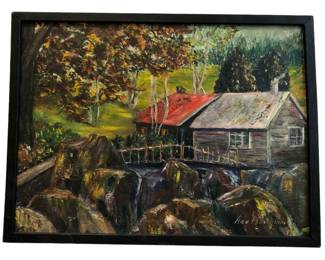 ANN MONTGOMERY LOG CABIN HOUSE