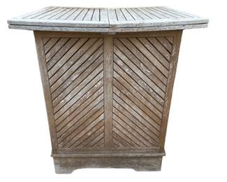 TEAK OUTDOOR BAR