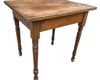 19TH C WORK TABLE