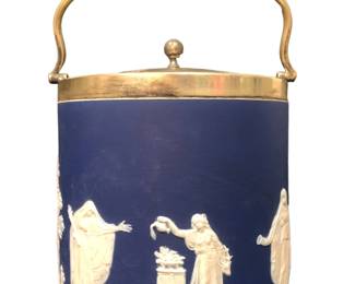 TUNSTALL ENGLAND JASPERWARE ICE BUCKET