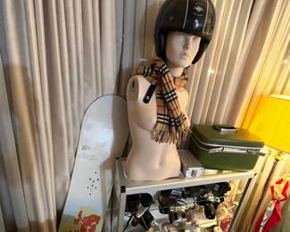 She’s not wearing much, but what she’s wearing is Burberry & Harley Davidson! She’s the quiet type but you can tell by the wardrobe she likes to party!