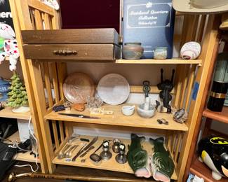 Some real silver, some real tacky bass fish blocks that are truly rad.