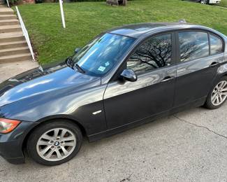 2006 BMW 325I… Has a strong motor, a great transmission and is truly a blast to drive, but seems to be losing some coolant out the front end… Believe it probably has a compromised radiator hose that needs to be replaced.. clean clear blue Texas title with no bad history. One door lock also needs attention and a check engine light is on because of an oxygen sensor that is like $160 from BMW or $30 on eBay from overseas.