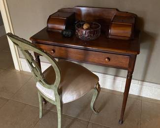 Chair that was being used with desk