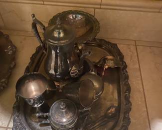 More silver plate items