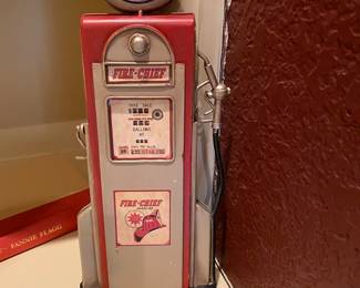 Miniature Fire Chief gasoline tank