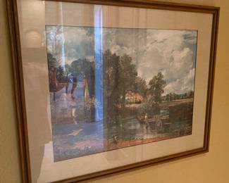 Another framed, matted picture