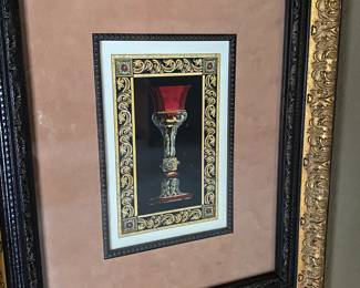 Framed & matted picture