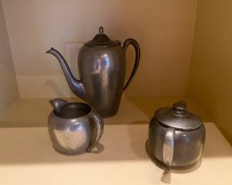 Metal teapots