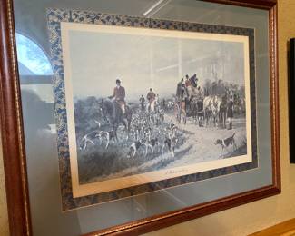 Framed & Matted picture - “A Meet at the Cross”