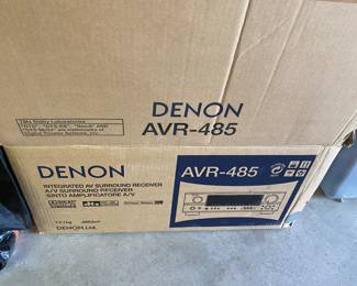 Garage - Denon receiver - new in box