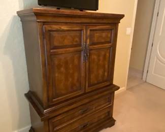 Armoire in master bedroom